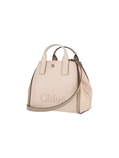 Chloé Tote Bag With Shoulder Strap And Top Handles