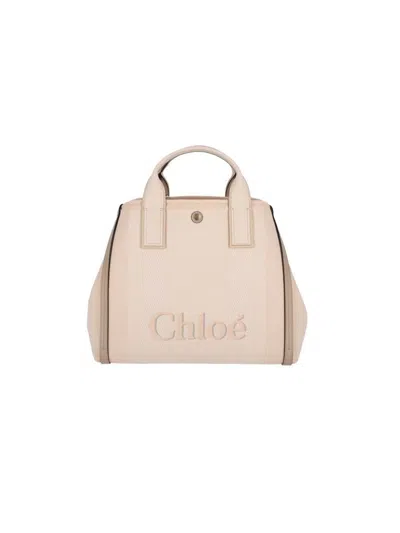 Chloé Tote Bag With Shoulder Strap And Top Handles