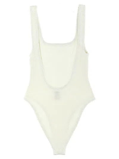 Hunza G Square Neck One-piece Swimsuit