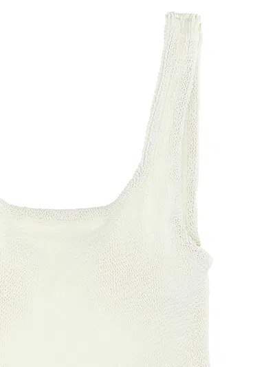 Hunza G Square Neck One-piece Swimsuit