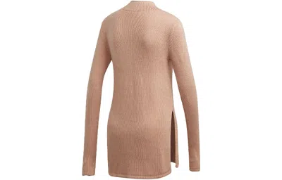 Adidas Originals (wmns)  Tlrd Side Forked Pullover Wool Sweater Pearl Pink