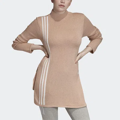 Adidas Originals (wmns)  Tlrd Side Forked Pullover Wool Sweater Pearl Pink