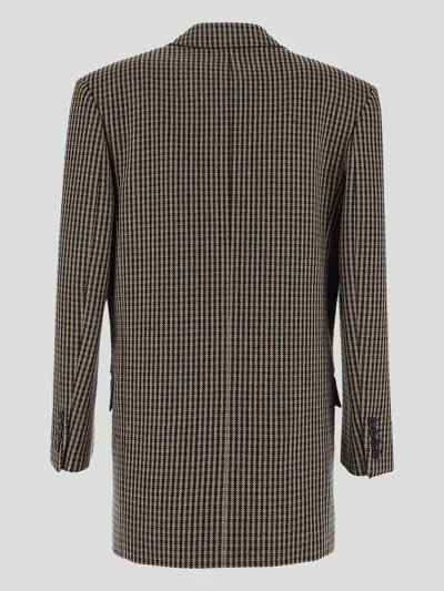 Saint Laurent Checked Blazer