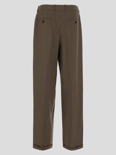 Saint Laurent Wool Tailored Trousers