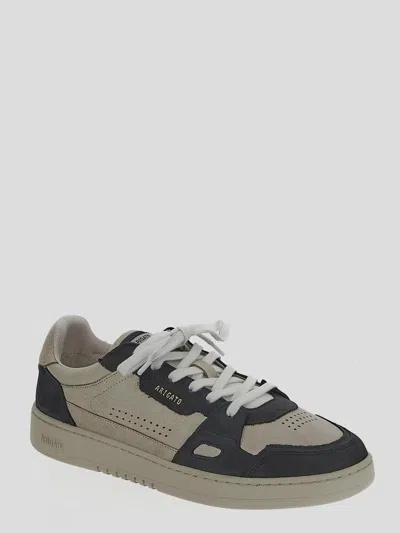 Axel Arigato Dice Lo Beige Blue Sneaker In Gray