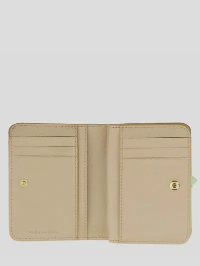 Marc Jacobs The Utility Snapshot Mini Compact Wallet In Yellow