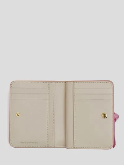 Marc Jacobs The Utility Snapshot Mini Compact Wallet Accessories In Pink
