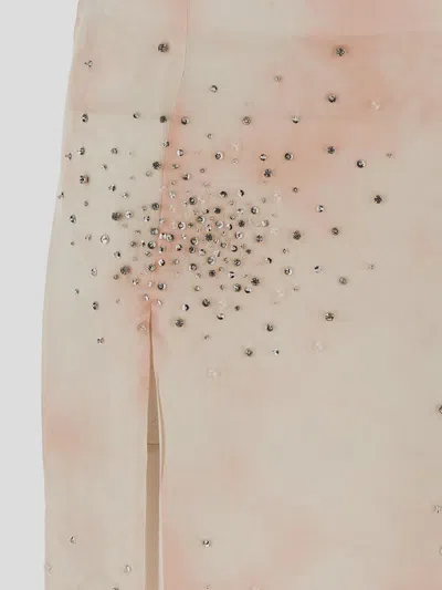 Des_phemmes Crystal-embellished Skirt