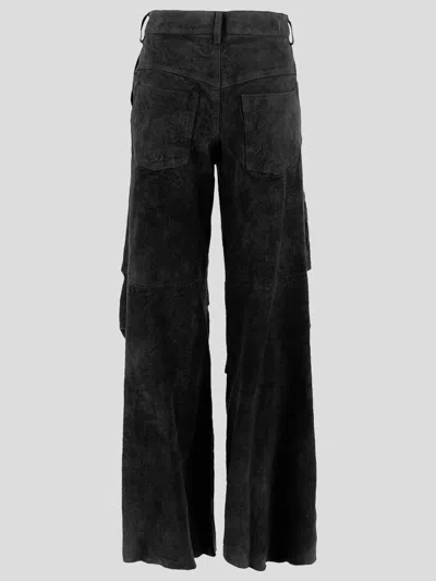 Salvatore Santoro Leather Straight-leg Trousers