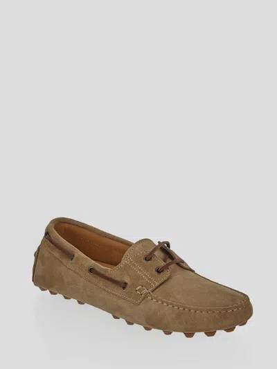 Tod's Flat Shoes In Brown