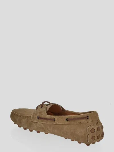 Tod's Flat Shoes In Brown
