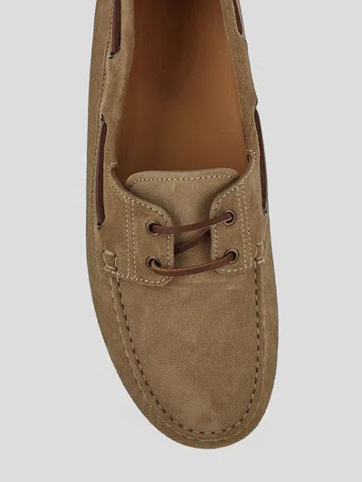Tod's Flat Shoes In Brown