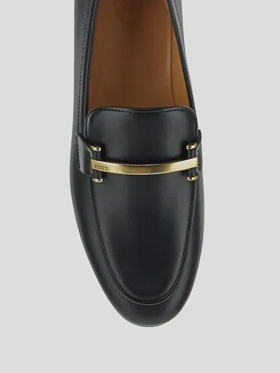 Tod's Women Horsebit Loafers In Black