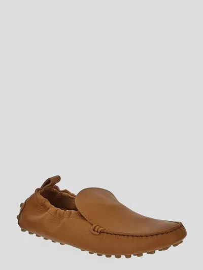 Tod's Flat Shoes In Brown