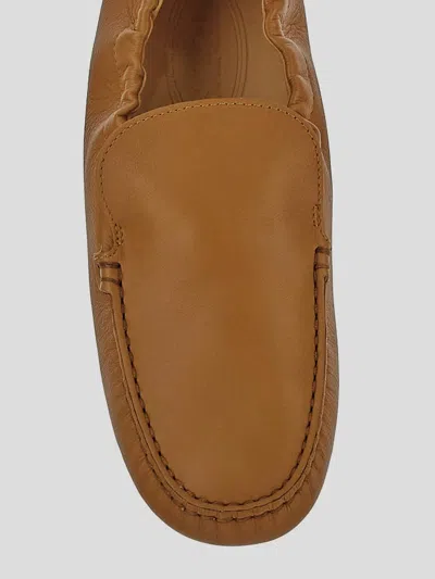 Tod's Flat Shoes In Brown