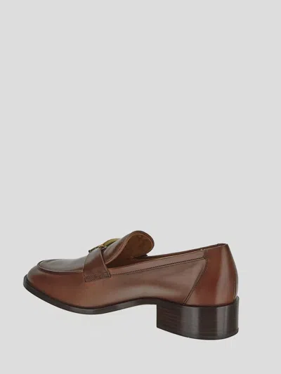 Tod's Flat Shoes In Brown