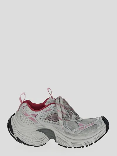 Balenciaga Multicolor Mesh And Rubber 6xl Sneakers In Multi