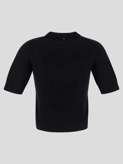 Sportmax Wool-cashmere No Drama Short-sleeve Sweater