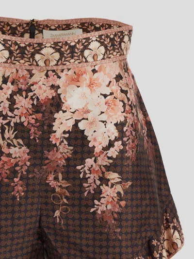 Zimmermann Shorts In Brown