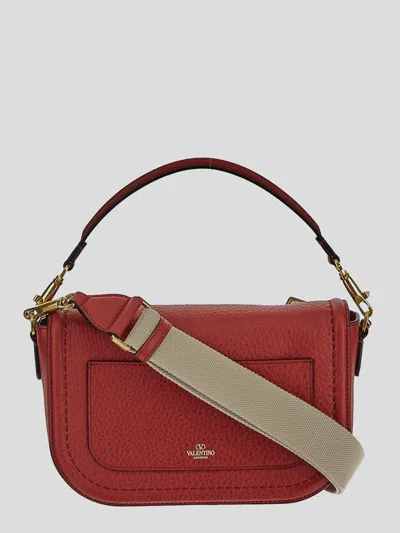 Valentino Leather Shoulder Bag Top Handle