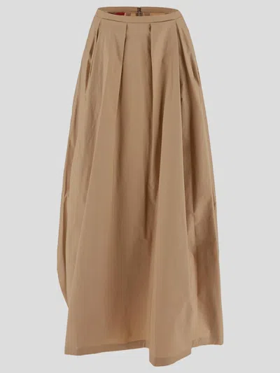 The Latest Skirts In Brown