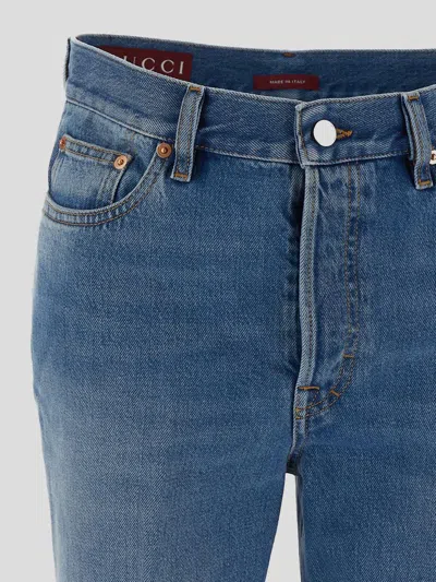 Gucci Boyfriend Jeans In Blue