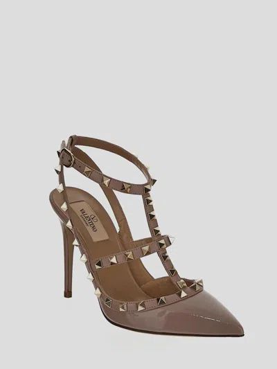 Valentino Garavani With Heel In Brown