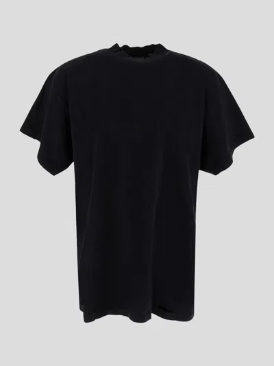 Balenciaga T-shirts And Polos In Black