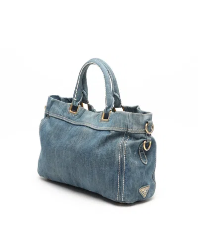 Prada Denim Tote Bag