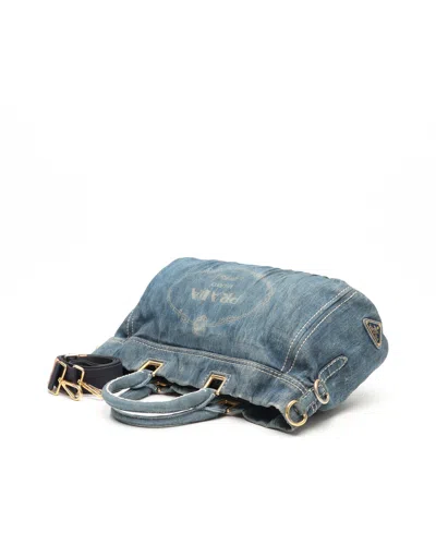 Prada Denim Tote Bag