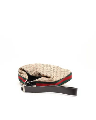 Gucci Gg Web Attache Shoulder Bag