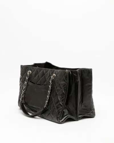 Pre-owned Chanel Cc Glazed (gst) Grand Shopping Tote Bag