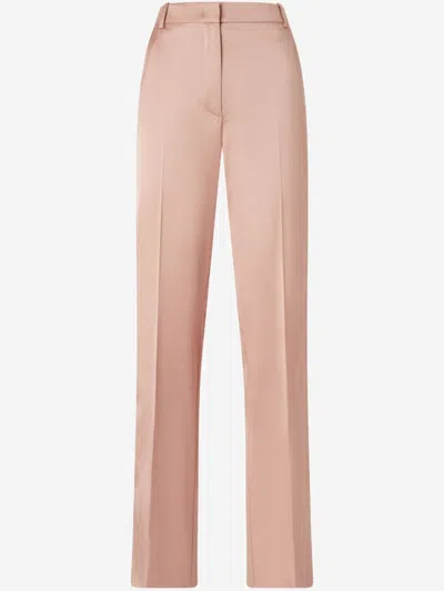 Pinko Elegant Satin Trousers For Ceremonies