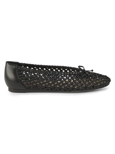 Calvin Klein Women's Zatoria Open Knit Ballet Flats