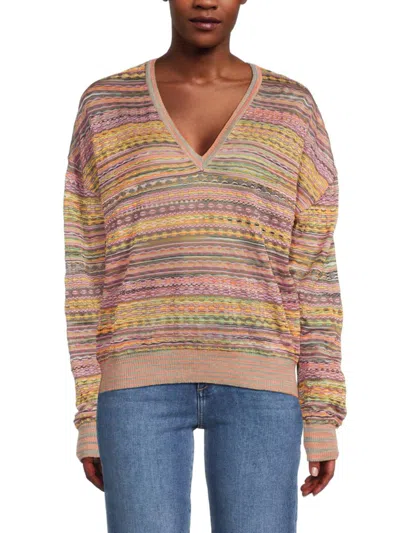 M Missoni Women's Knit Dropped Shoulder Sweater