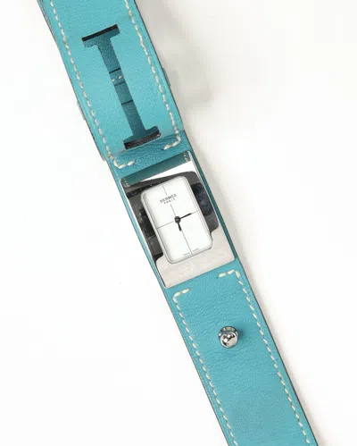 Pre-owned Hermes Hermès Cherche Midi 19mm Ref Cm1.210 Full Set Watch