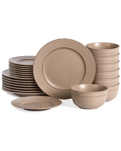 Earth & Clay Hazel 12pc Stoneware Dinnerware Set