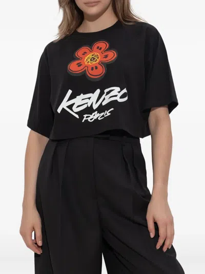Kenzo Logo Printed T-shirt