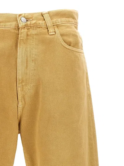 Carhartt Landon Five-pocket Jeans In Yellow