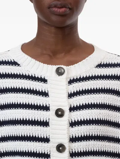 Closed Striped Button-up Cardigan In Multi