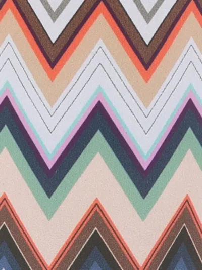 Missoni Zigzag-printed Candle (220g) In Multi