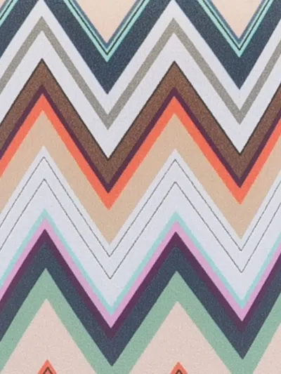 Missoni Zigzag-printed Candle (220g) In Multi