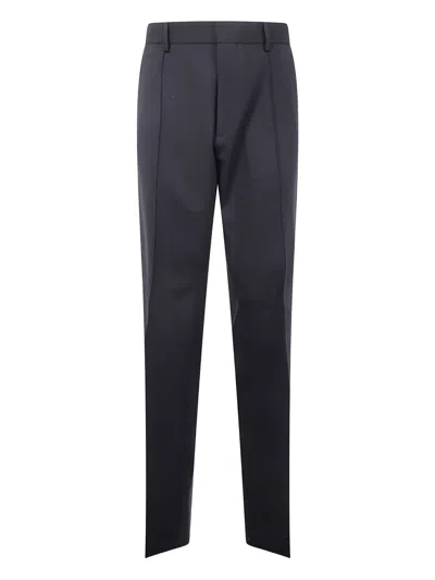 Dsquared2 Wool Press Pleat Trousers In Multi