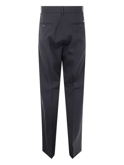 Dsquared2 Wool Press Pleat Trousers In Multi