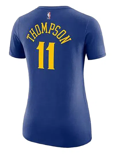Nike Wonba Golden State Warriors "name & Number Klay Thompson" T-shirt In Blue