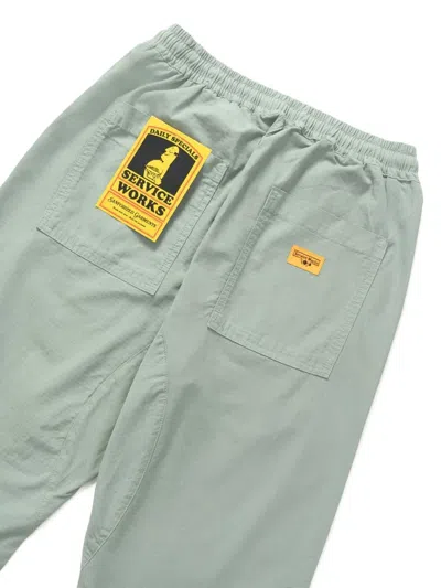 Service Works Chef Logo-patch Drawstring Trousers