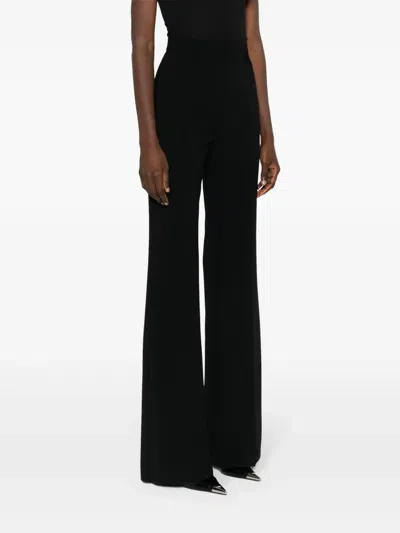Max Mara Studio Trousers Black In Black