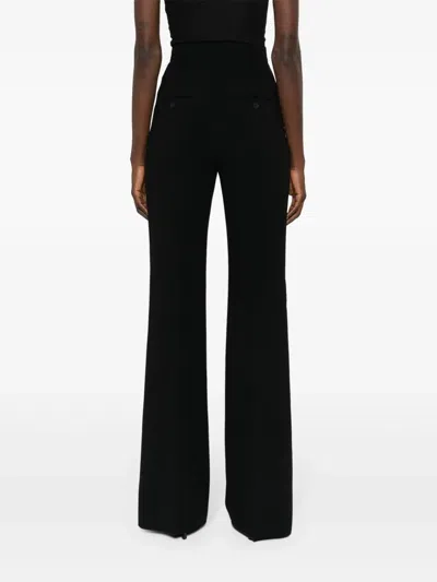 Max Mara Studio Trousers Black In Black