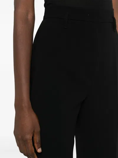 Max Mara Studio Trousers Black In Black