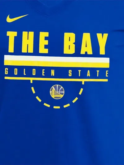 Nike Nba Golden State Warriors The Bay T-shirt In Blue